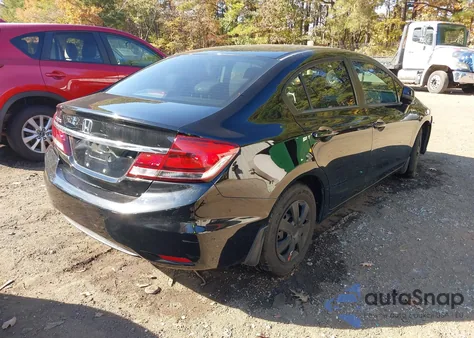 2013 Honda Civic Lx из США, поврежденный, VIN 19XFB2F56DE031110
